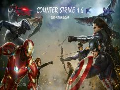 Скачать CS 1.6 Супергерои (Marvel Superhero)