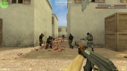 Перестрелка на одной из карт в кс 1.6