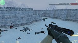 CS 1.6 Spawn вид с карты fy_snow