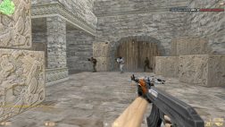 ТТ играет на карте азтек в кс