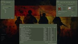 Классические окна в немецкой версии игры