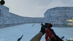 Винтовка из CS 1.6 сделанная в стиле сборки dll