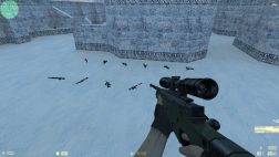 Авик с видом на другие оружия в контре