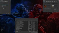 Цветовая гамма окон в CS 1.6 ESWC