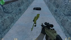 AWP лежит на полу Counter Strike 1.6 Gold