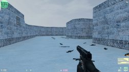 Вид HD пистолета в контр страйк 1.6