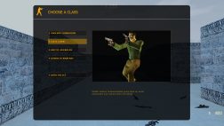 Меню выбор игрока в контр страйк