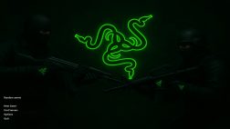 Главное меню CS 1.6 с логотипом Razer
