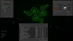 Игра кс с логотипом Razer и основными стилями