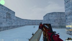 М4А1 в сборке CS 1.6 scale