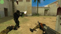 Игра на сервере Контр Страйк 1.6