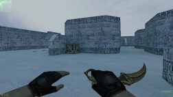 Керамбит на карте сноу